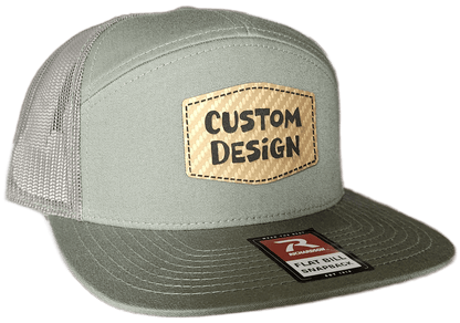 Custom Patch - Richardson 168 7 Panel Snapback Cap - LODEN - Smalltown Connetchin