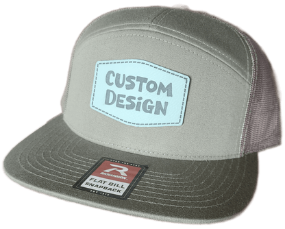 Custom Patch - Richardson 168 7 Panel Snapback Cap - LODEN - Smalltown Connetchin