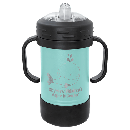 Custom Sippy Cup - Laser Engraved Insulated 10oz - Smalltown Connetchin