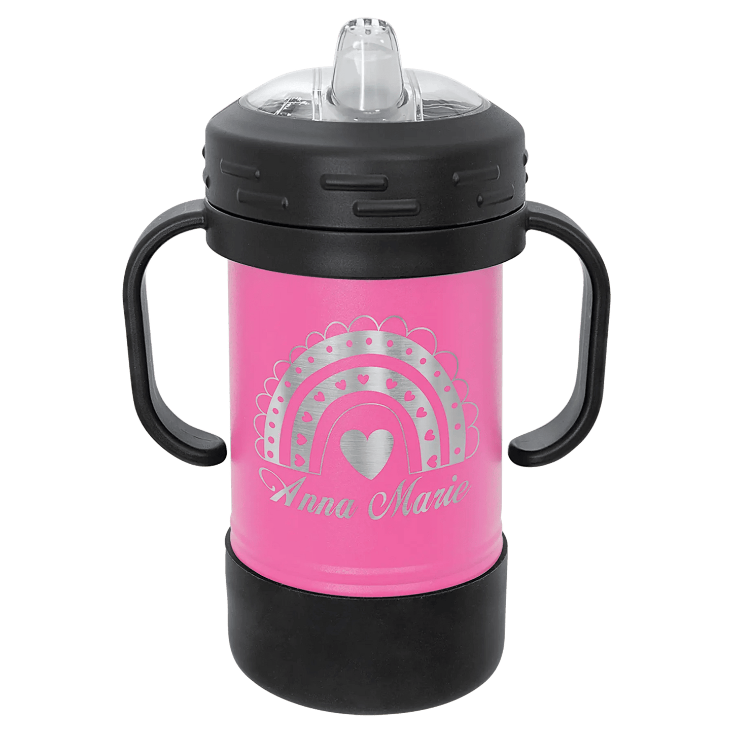 Custom Sippy Cup - Laser Engraved Insulated 10oz - Smalltown Connetchin