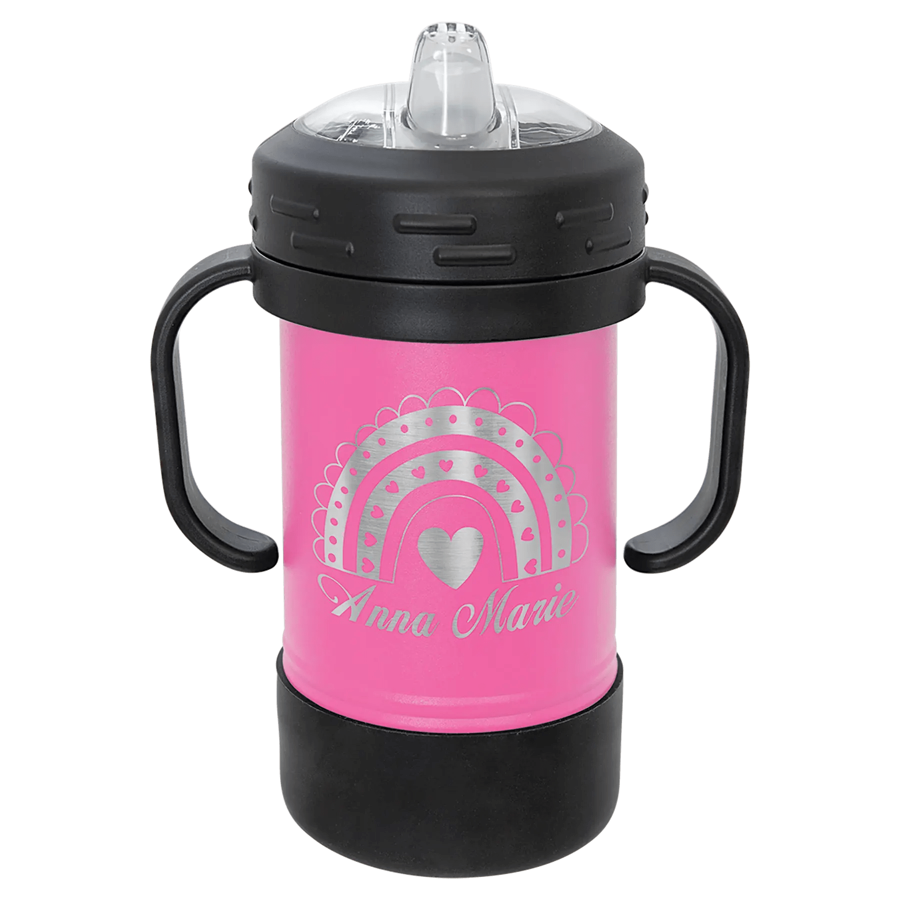 Custom Sippy Cup - Laser Engraved Insulated 10oz - Smalltown Connetchin