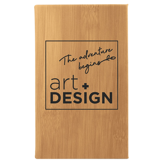 Custom Sketch Book - Laser Etched Leatherette - Smalltown Connetchin