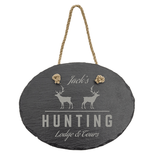 Custom Slate Decor - Laser Etched - Smalltown Connetchin