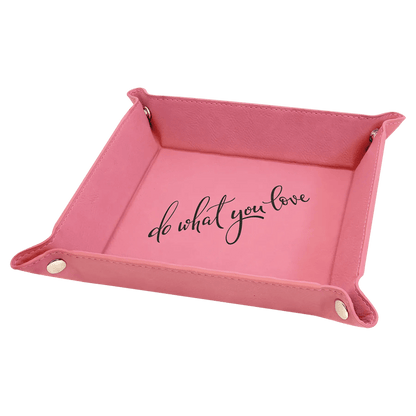 Custom Snap Up Tray - Leatherette - Smalltown Connetchin