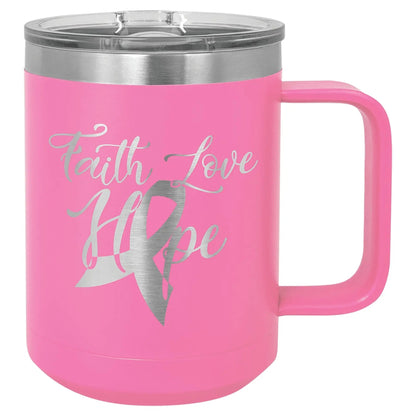 Custom Tumbler 15 oz. Mug with Handle - Customized - Smalltown Connetchin
