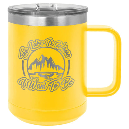 Custom Tumbler 15 oz. Mug with Handle - Customized - Smalltown Connetchin