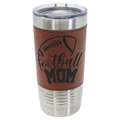 Custom Tumbler - 20 oz. Football Style with Slider Lid - Smalltown Connetchin