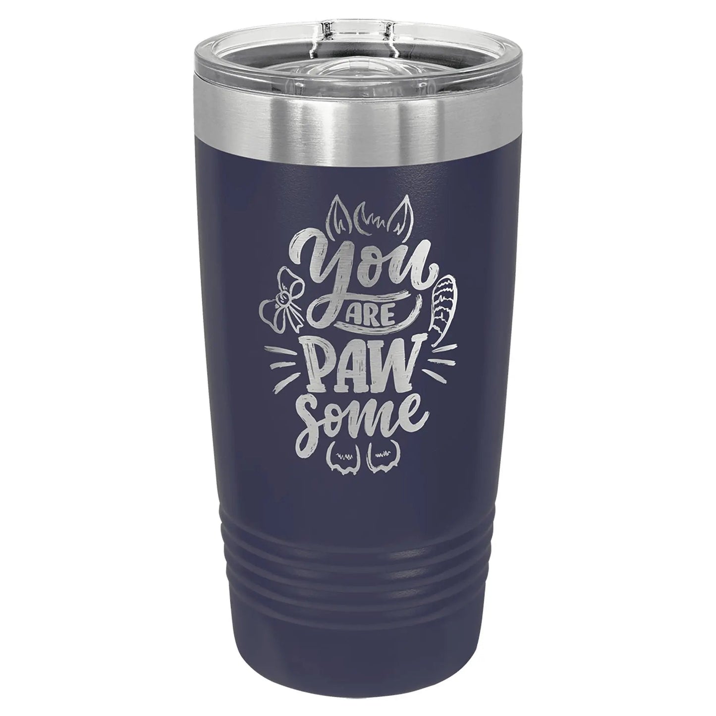 Custom Tumbler - 20 oz. Insulated Ringneck with Slider Lid - Smalltown Connetchin