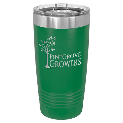 Custom Tumbler - 20 oz. Insulated Ringneck with Slider Lid - Smalltown Connetchin