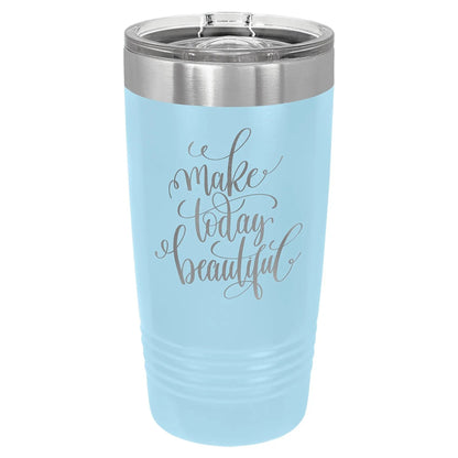 Custom Tumbler - 20 oz. Insulated Ringneck with Slider Lid - Smalltown Connetchin
