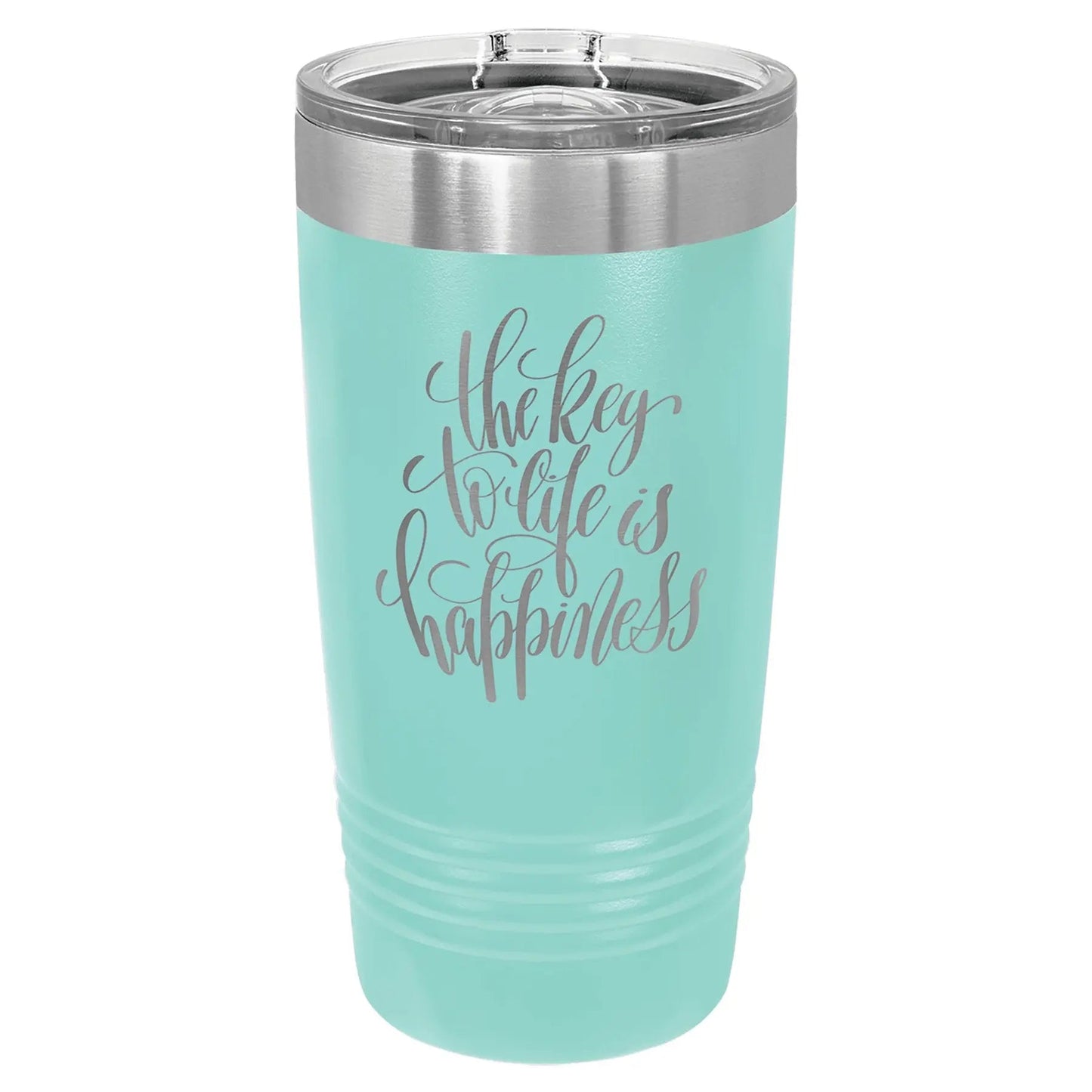 Custom Tumbler - 20 oz. Insulated Ringneck with Slider Lid - Smalltown Connetchin