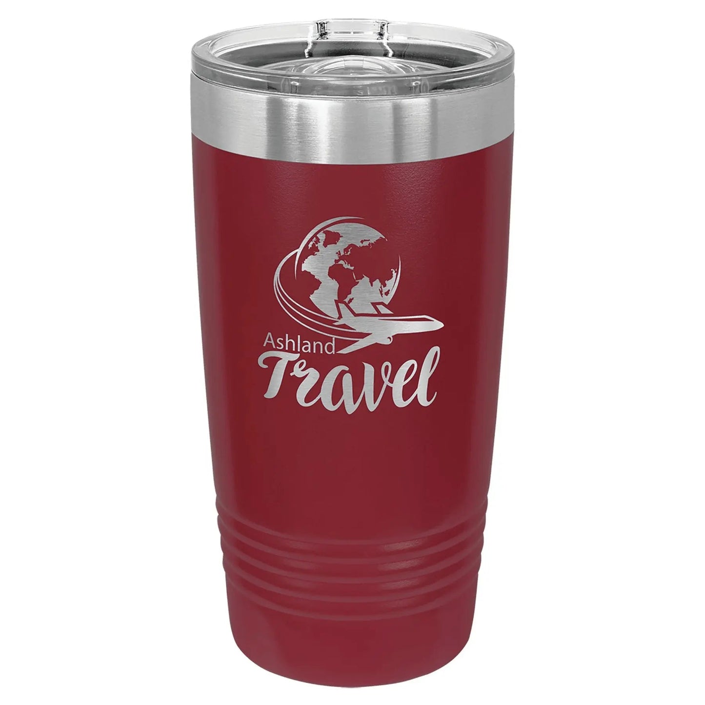 Custom Tumbler - 20 oz. Insulated Ringneck with Slider Lid - Smalltown Connetchin