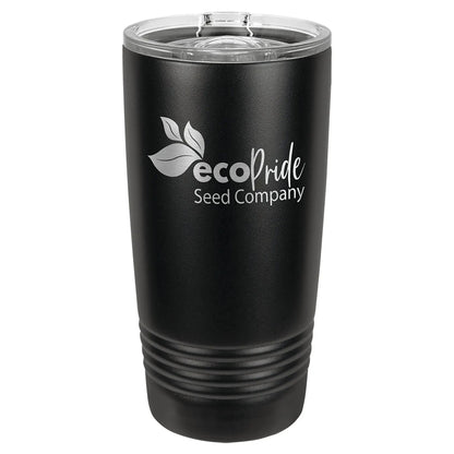 Custom Tumbler - 20 oz. Insulated Ringneck with Slider Lid - Smalltown Connetchin