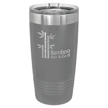 Custom Tumbler - 20 oz. Insulated Ringneck with Slider Lid - Smalltown Connetchin