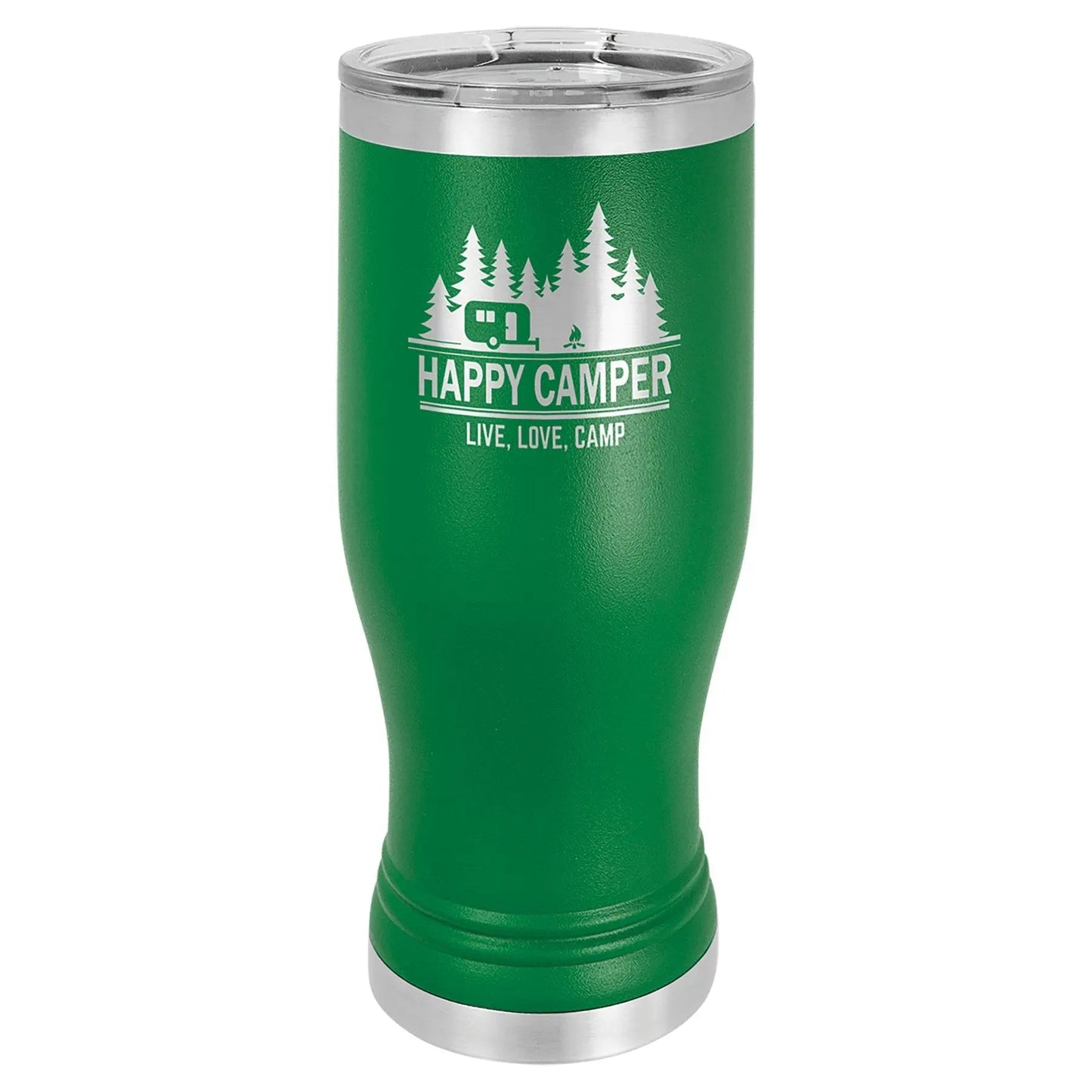 Custom Tumbler - 20 oz. Pilsner with Clear Lid - Smalltown Connetchin