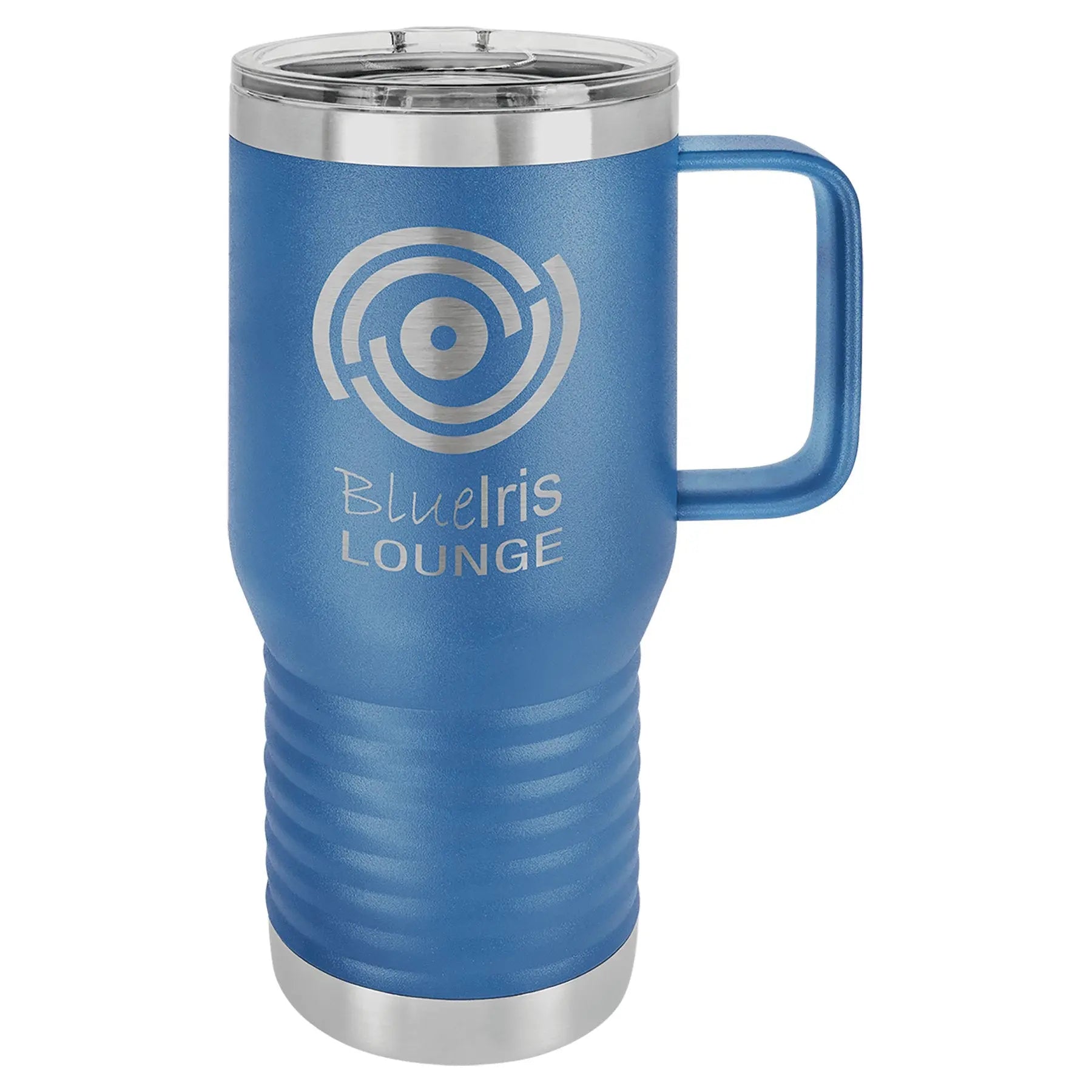 Custom Tumbler - 20 oz. Travel Mug with Handle - Customized - Smalltown Connetchin