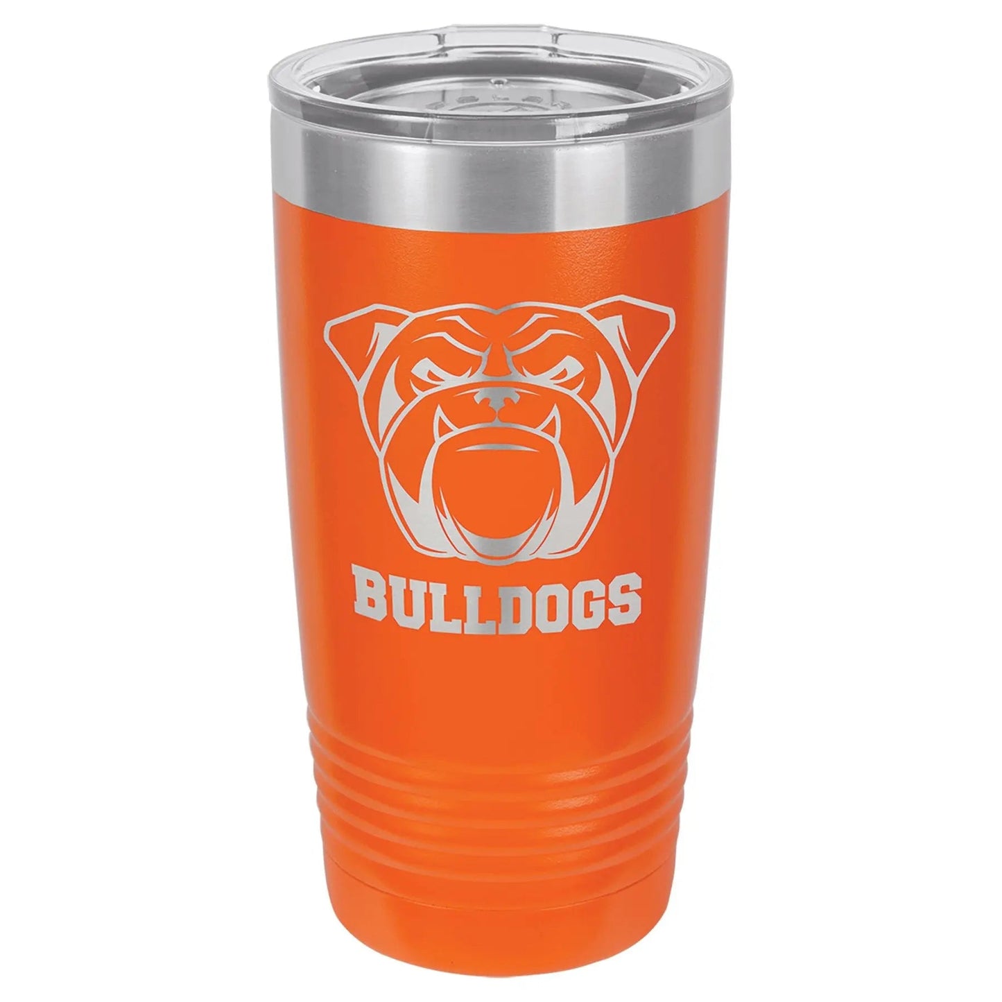 Custom Tumbler - 20 oz. Vacuum Insulated Ringneck with Clear Lid - Smalltown Connetchin
