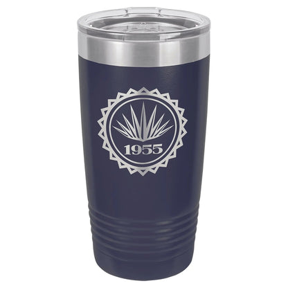 Custom Tumbler - 20 oz. Vacuum Insulated Ringneck with Clear Lid - Smalltown Connetchin
