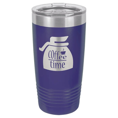 Custom Tumbler - 20 oz. Vacuum Insulated Ringneck with Clear Lid - Smalltown Connetchin