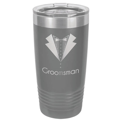 Custom Tumbler - 20 oz. Vacuum Insulated Ringneck with Clear Lid - Smalltown Connetchin