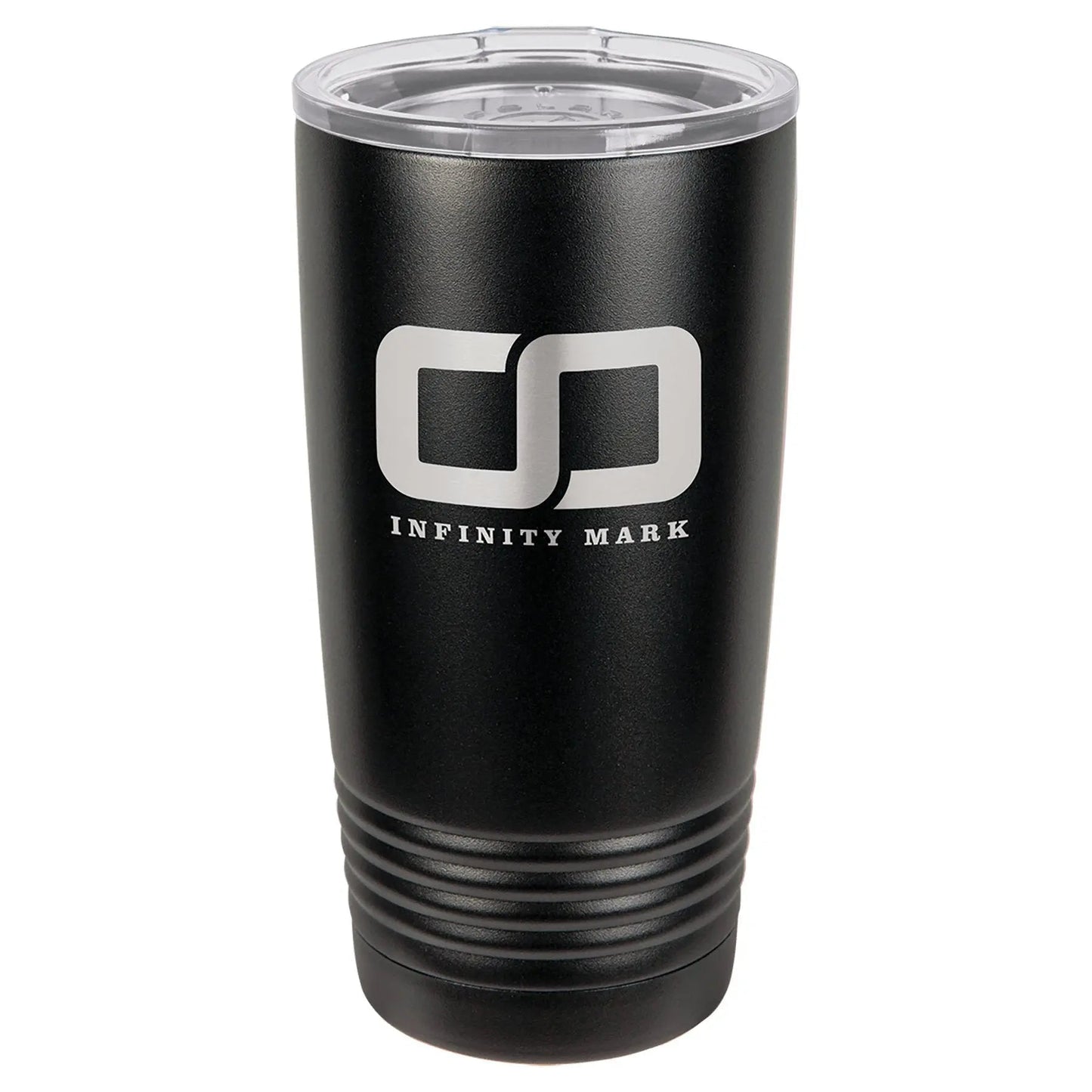 Custom Tumbler - 20 oz. Vacuum Insulated Ringneck with Clear Lid - Smalltown Connetchin