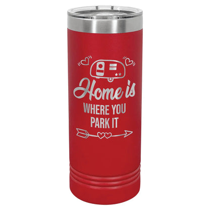 Custom Tumbler - 22 oz. Skinny Vaccuum Insulated - Smalltown Connetchin