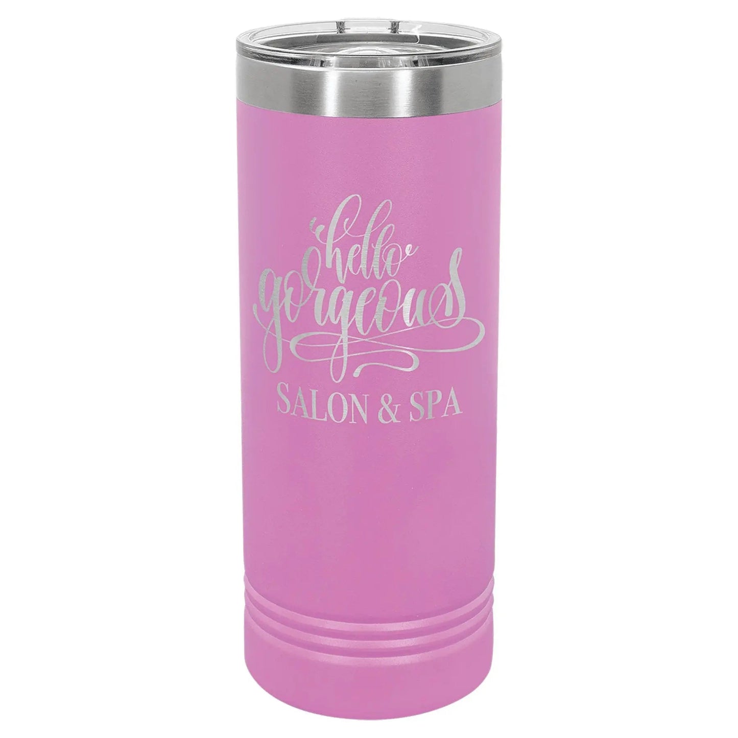 Custom Tumbler - 22 oz. Skinny Vaccuum Insulated - Smalltown Connetchin