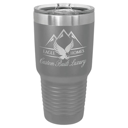 Custom Tumbler - 30 oz. Insulated Ringneck with Slider Lid - Smalltown Connetchin