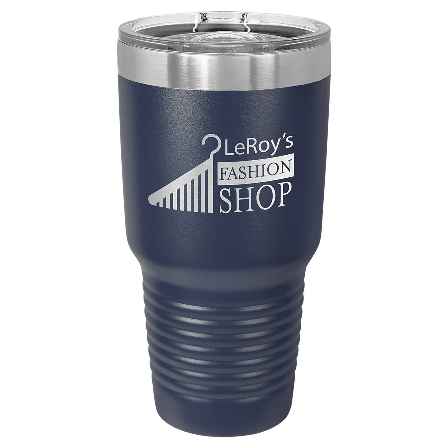 Custom Tumbler - 30 oz. Insulated Ringneck with Slider Lid - Smalltown Connetchin