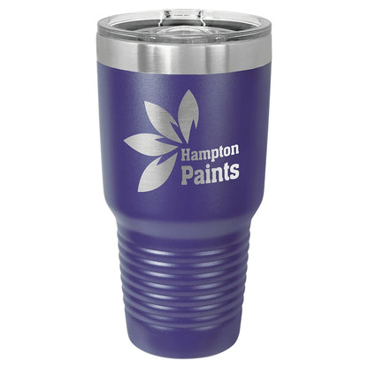Custom Tumbler - 30 oz. Insulated Ringneck with Slider Lid - Smalltown Connetchin