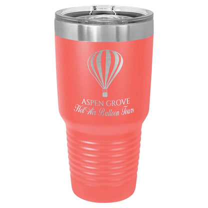 Custom Tumbler - 30 oz. Insulated Ringneck with Slider Lid - Smalltown Connetchin