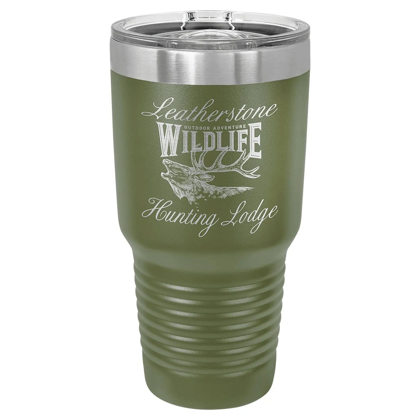 Custom Tumbler - 30 oz. Insulated Ringneck with Slider Lid - Smalltown Connetchin