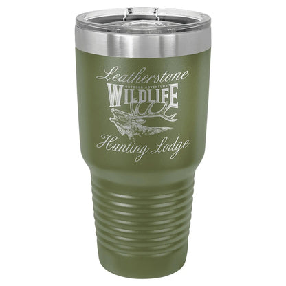 Custom Tumbler - 30 oz. Insulated Ringneck with Slider Lid - Smalltown Connetchin