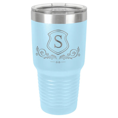 Custom Tumbler - 30 oz. Vacuum Insulated Ringneck with Clear Lid - Smalltown Connetchin