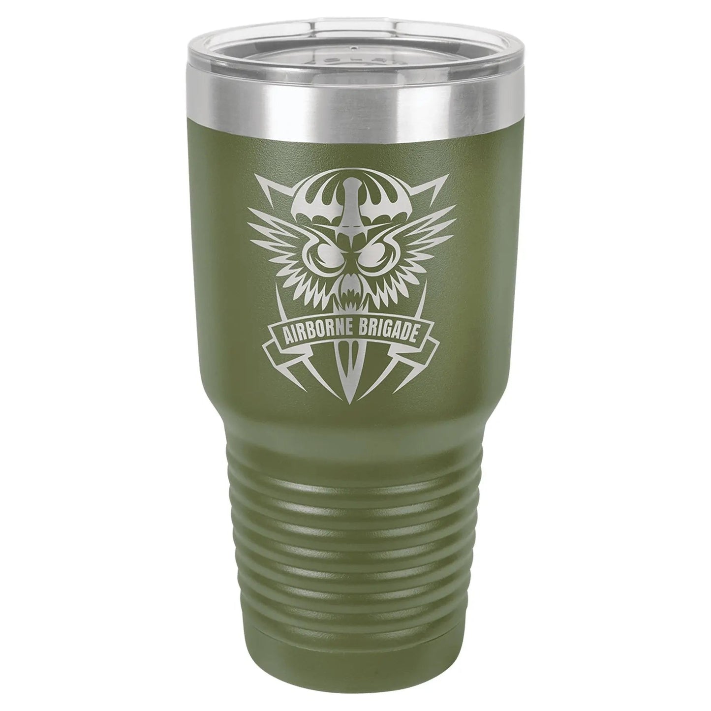Custom Tumbler - 30 oz. Vacuum Insulated Ringneck with Clear Lid - Smalltown Connetchin