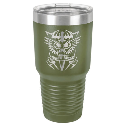 Custom Tumbler - 30 oz. Vacuum Insulated Ringneck with Clear Lid - Smalltown Connetchin