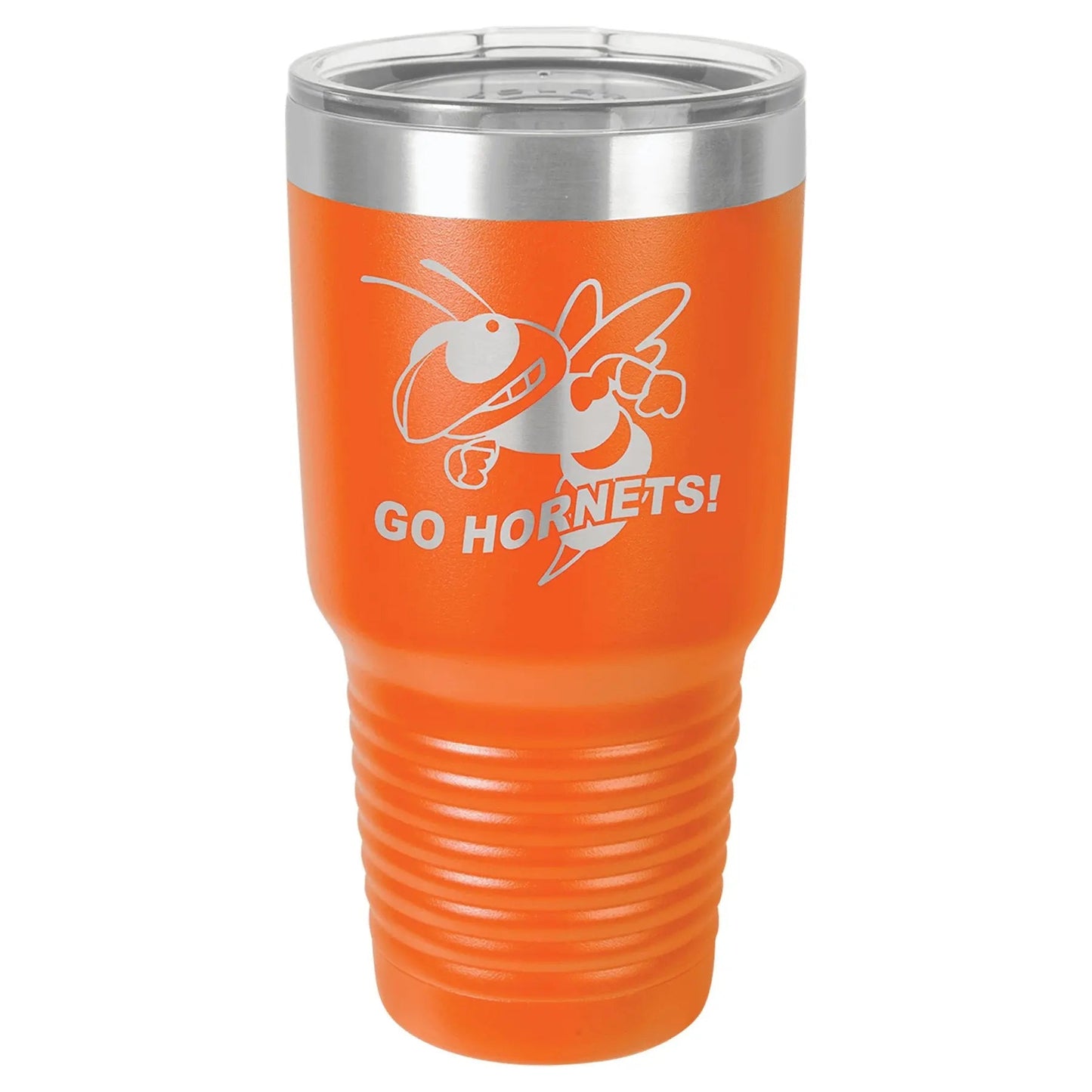 Custom Tumbler - 30 oz. Vacuum Insulated Ringneck with Clear Lid - Smalltown Connetchin