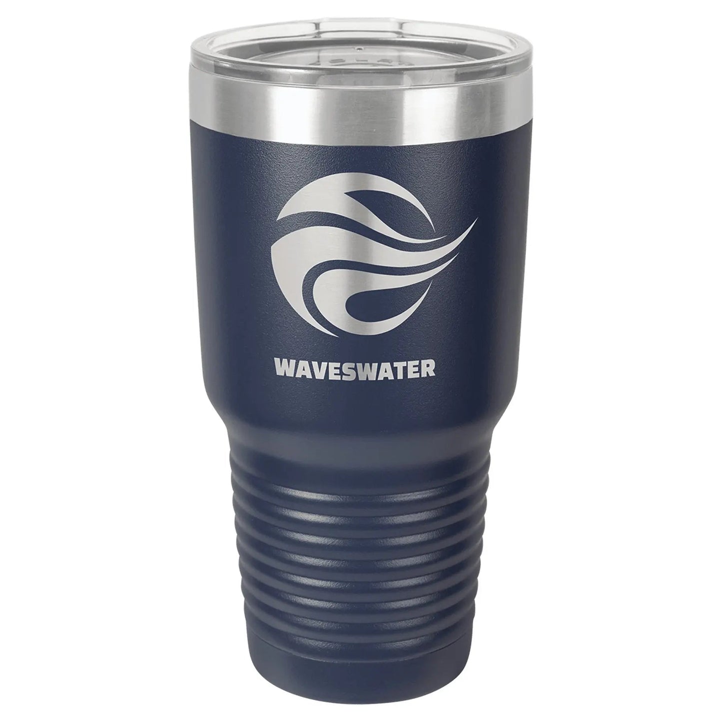 Custom Tumbler - 30 oz. Vacuum Insulated Ringneck with Clear Lid - Smalltown Connetchin