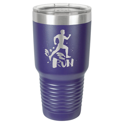 Custom Tumbler - 30 oz. Vacuum Insulated Ringneck with Clear Lid - Smalltown Connetchin