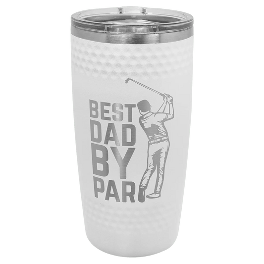 Custom Tumbler - Laser Etched Golf Themed - Smalltown Connetchin