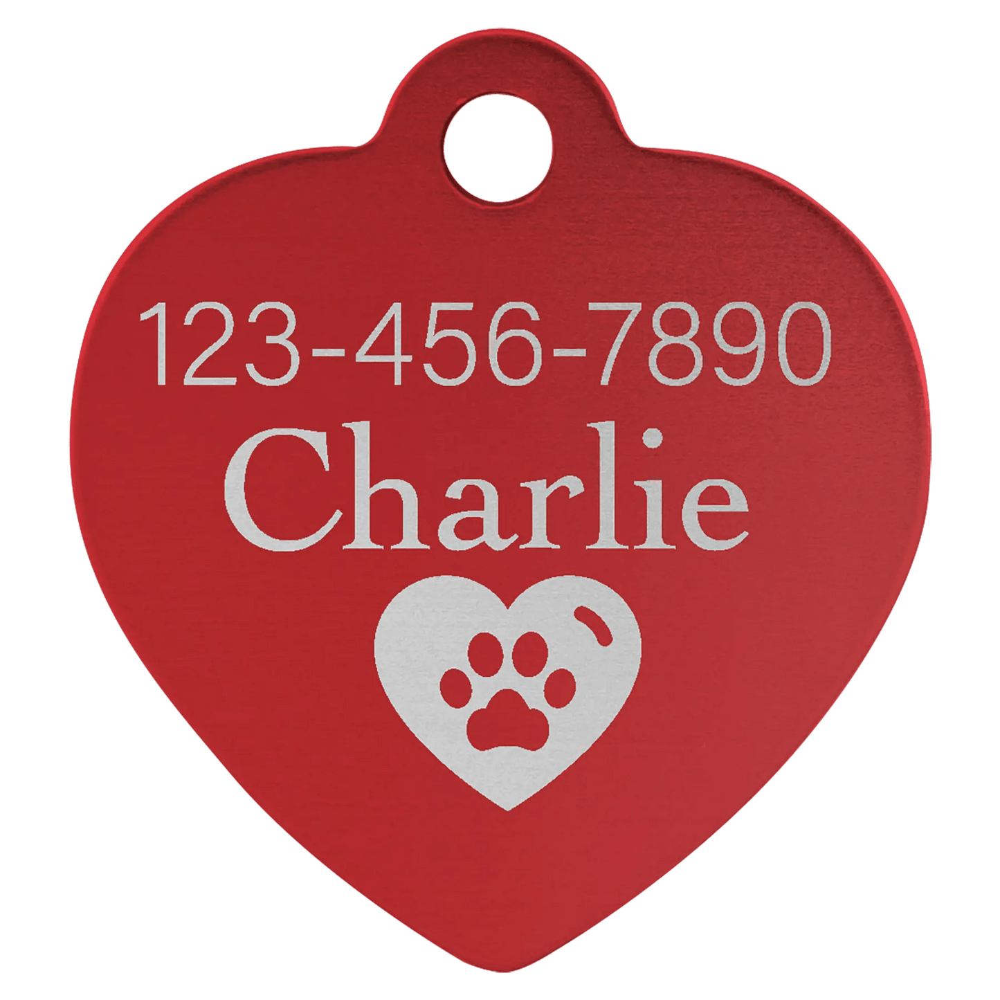 Customized Anodized Aluminum Pet Tag - Smalltown Connetchin