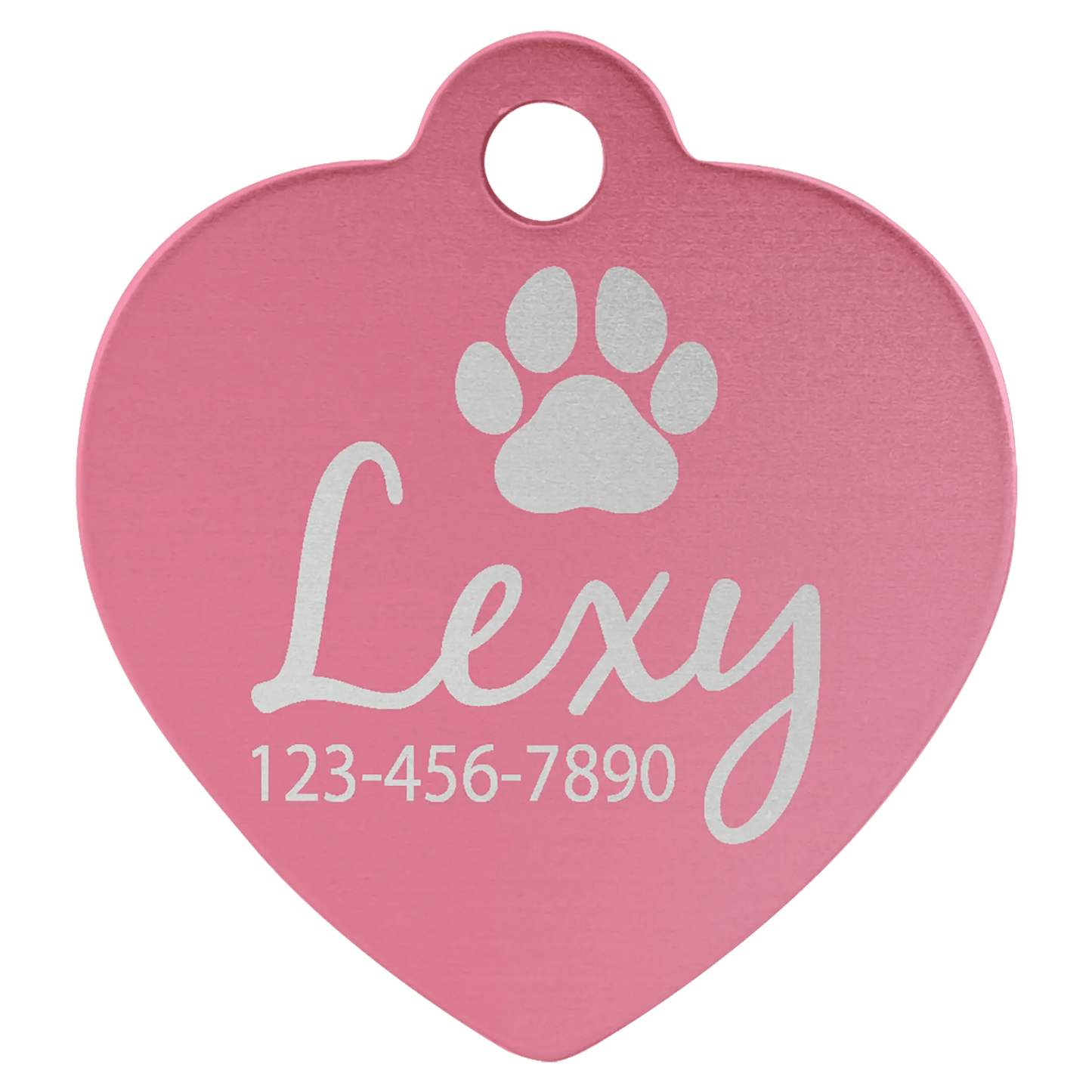 Customized Anodized Aluminum Pet Tag - Smalltown Connetchin