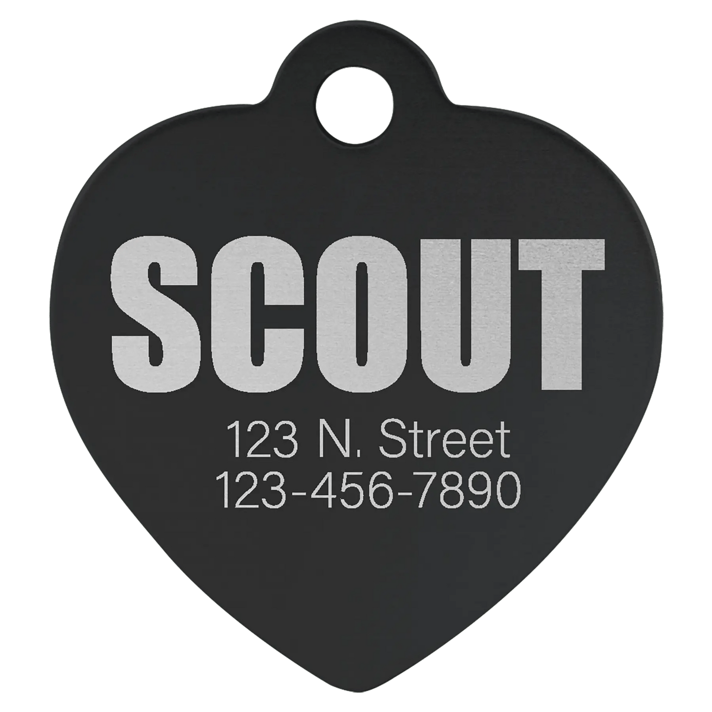 Customized Anodized Aluminum Pet Tag - Smalltown Connetchin