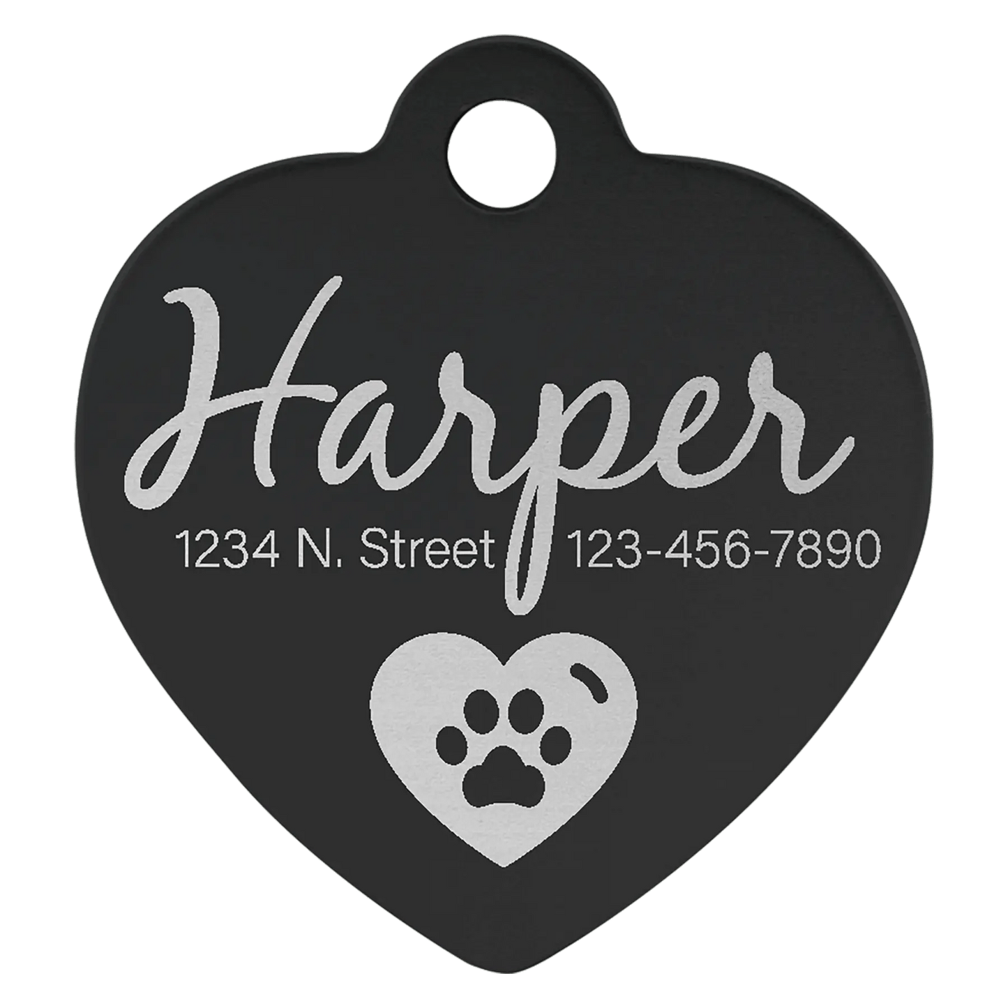 Customized Anodized Aluminum Pet Tag - Smalltown Connetchin