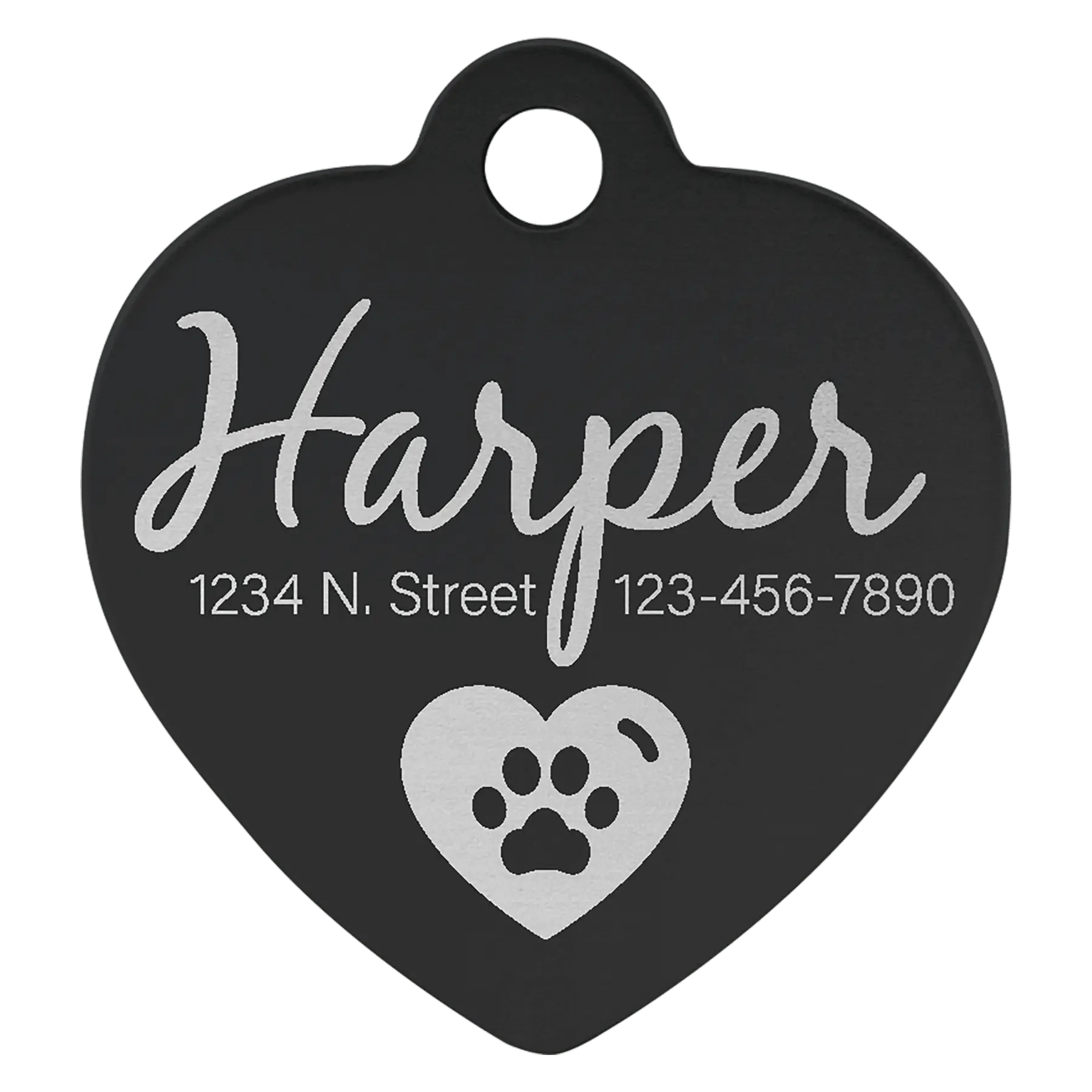Customized Anodized Aluminum Pet Tag - Smalltown Connetchin