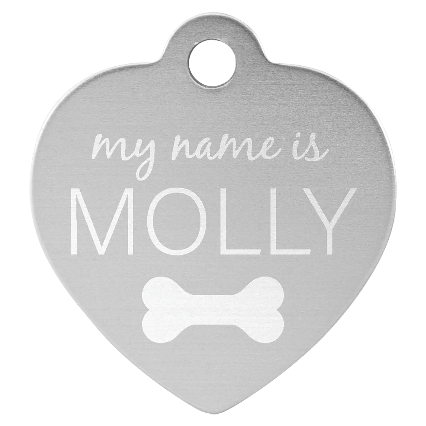 Customized Anodized Aluminum Pet Tag - Smalltown Connetchin