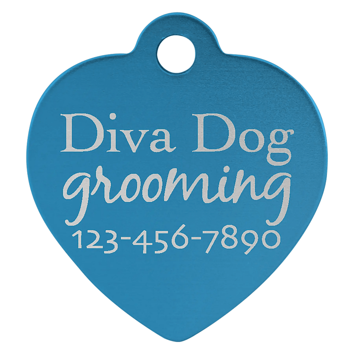 Customized Anodized Aluminum Pet Tag - Smalltown Connetchin