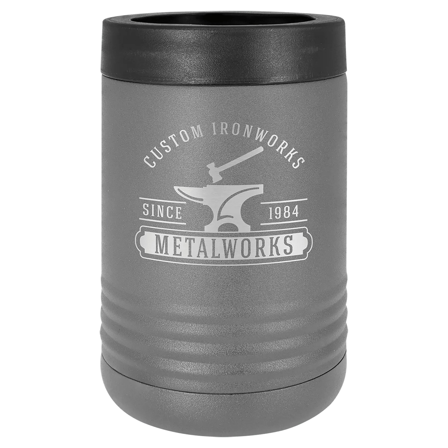 Customized Can Cooler | Beverage Holder - Stainless Steel Vacuum Insulated - Smalltown Connetchin