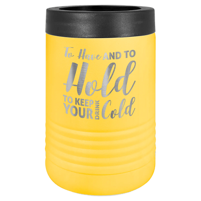 Customized Can Cooler | Beverage Holder - Stainless Steel Vacuum Insulated - Smalltown Connetchin