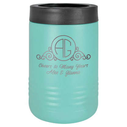 Customized Can Cooler | Beverage Holder - Stainless Steel Vacuum Insulated - Smalltown Connetchin